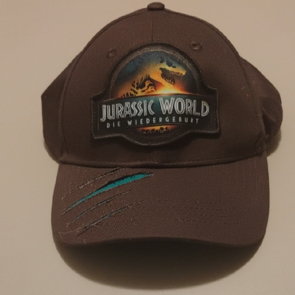 Rare Jurassic World German Promo Hat Adjustable "The Rebirth"